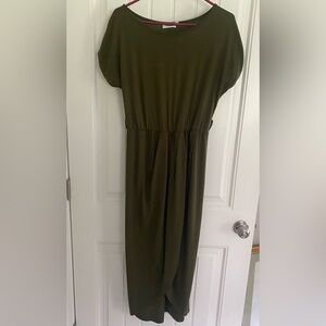 Olive Green Maxi Dress